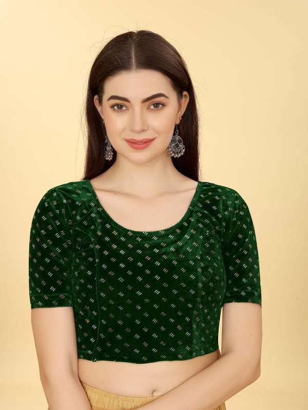 Saree sweater store blouse