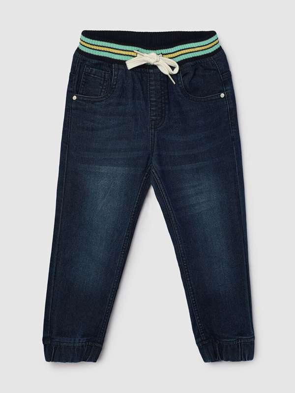 Joggers jeans top for womens myntra