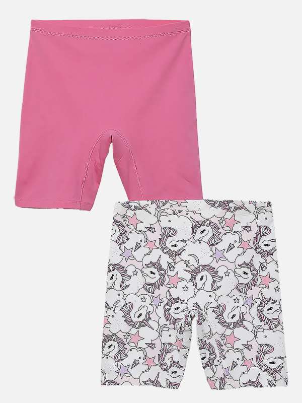 Girls Pink Shorts - Buy Girls Pink Shorts online in India