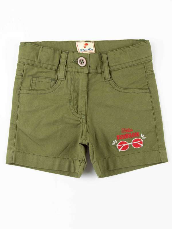 Green shorts for sales girls