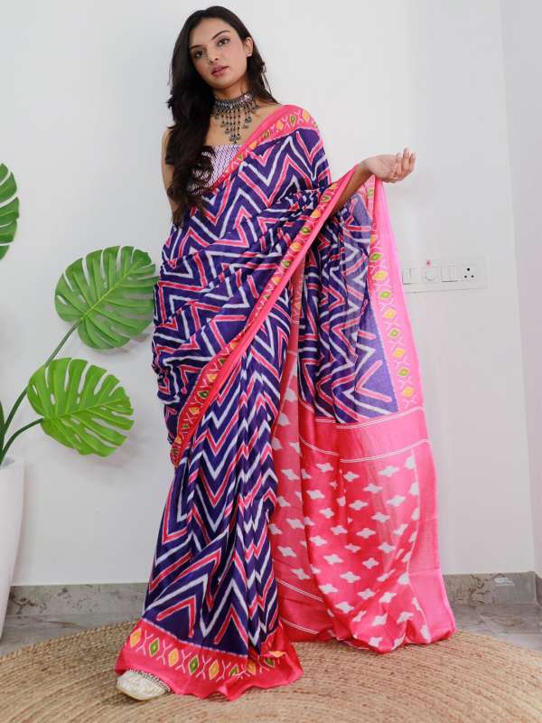 Ikat Sarees Buy Ikat Sarees online in India