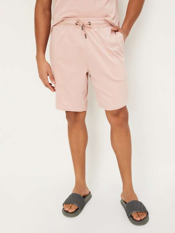 Pink mens shorts clearance online