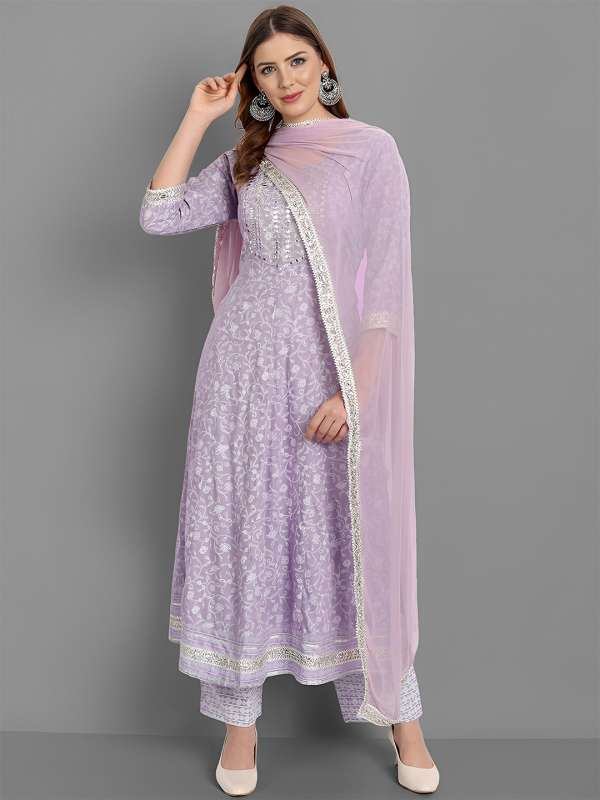 Myntra anarkali new arrivals dress material