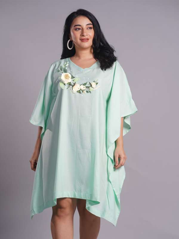 Shop for Affordable Plus Size Dresses Online only on Myntra