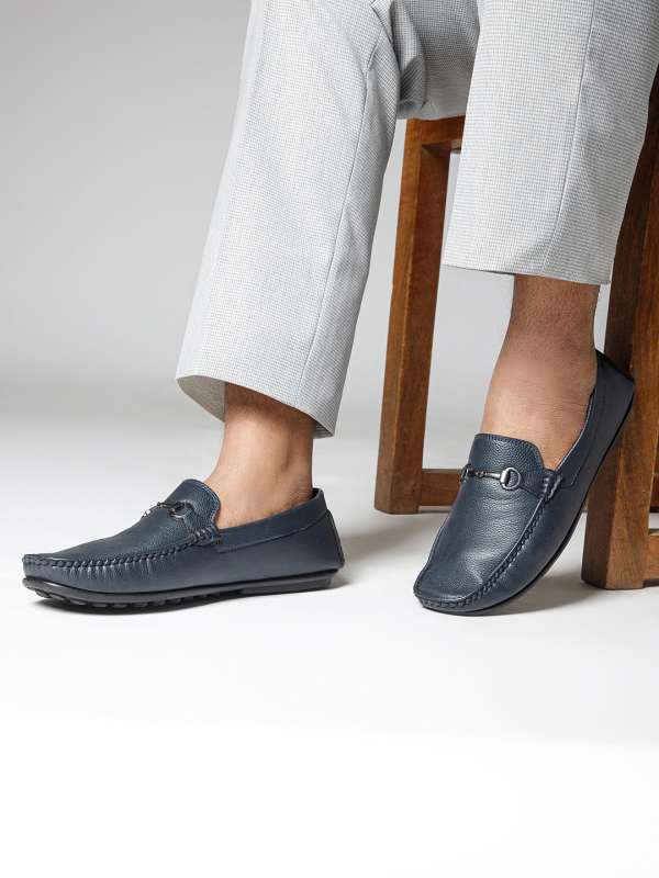 Navy Blue Loafers Buy Navy Blue Loafers online in India