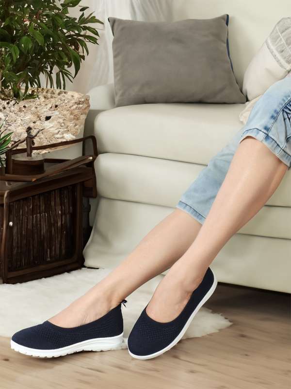 Carlton London Navy Blue Ballerina Shoes Buy Carlton London Navy Blue Ballerina Shoes online in India