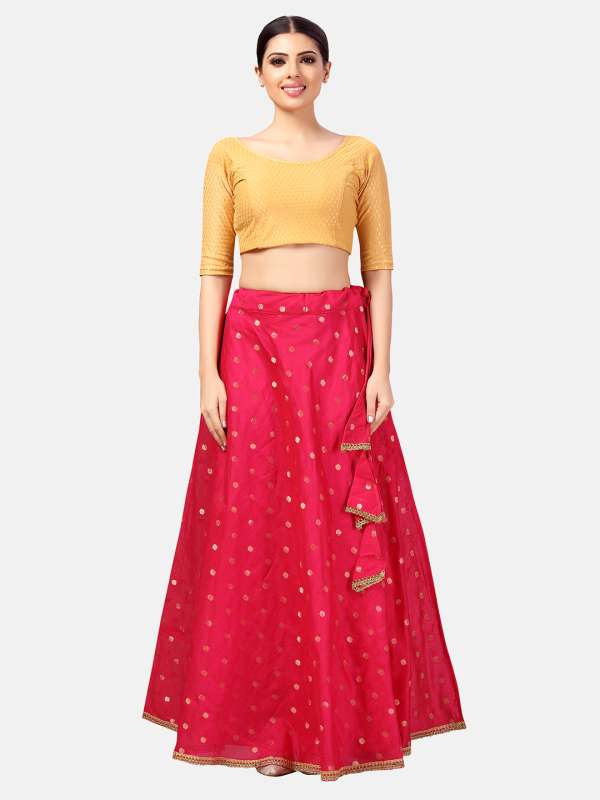 Pink Ethnic Skirt Buy Pink Ethnic Skirt online in India