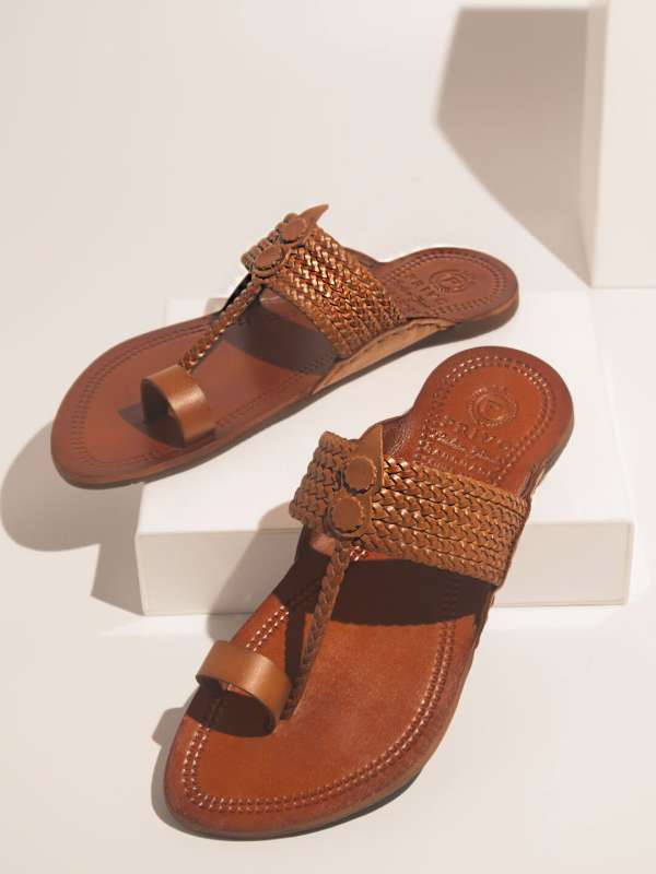 Kolhapuri chappals online myntra outlet