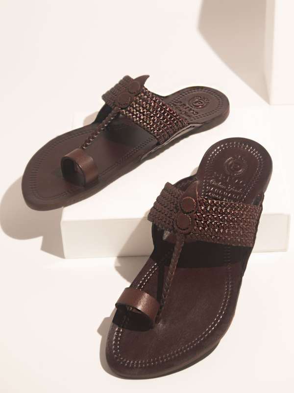 Kolhapuri chappals outlet online myntra