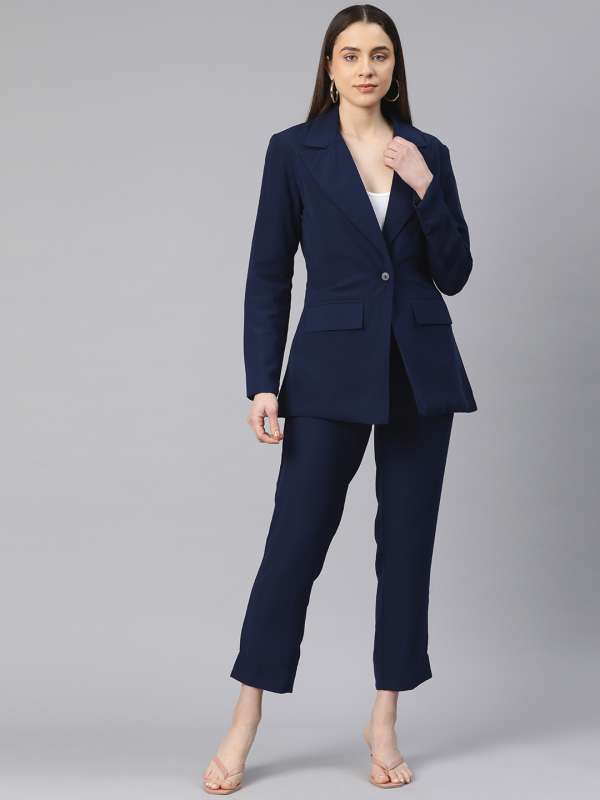 Women Pant Suit Formal - Buy Women Pant Suit Formal online in India