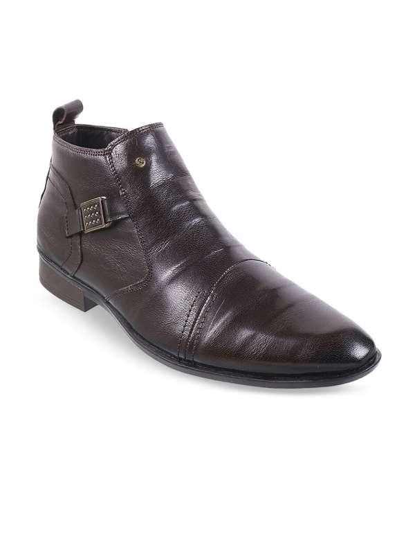 Brown Men Boots Mochi Buy Brown Men Boots Mochi online in India