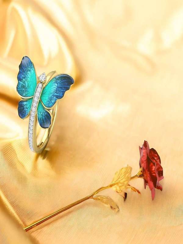 Tanishq hotsell butterfly ring