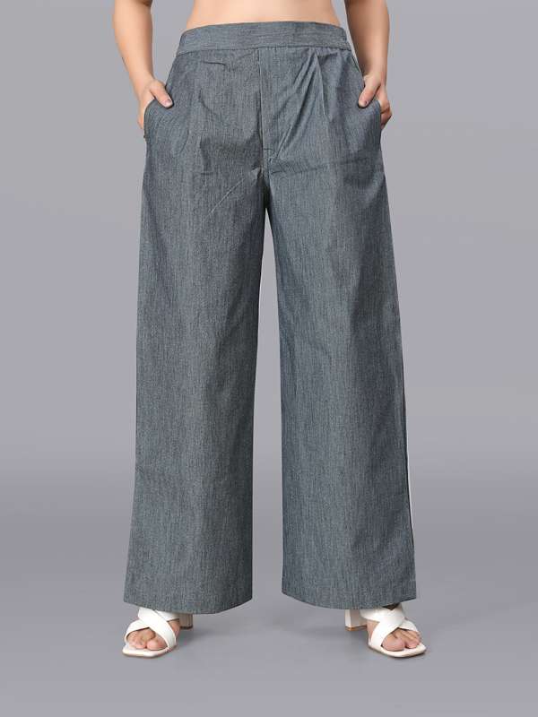 Comfort Fit Trousers - Buy Comfort Fit Trousers online in India