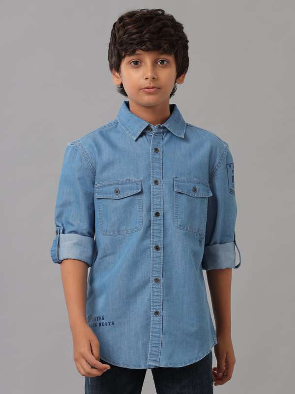 Denim shirt clearance for kids