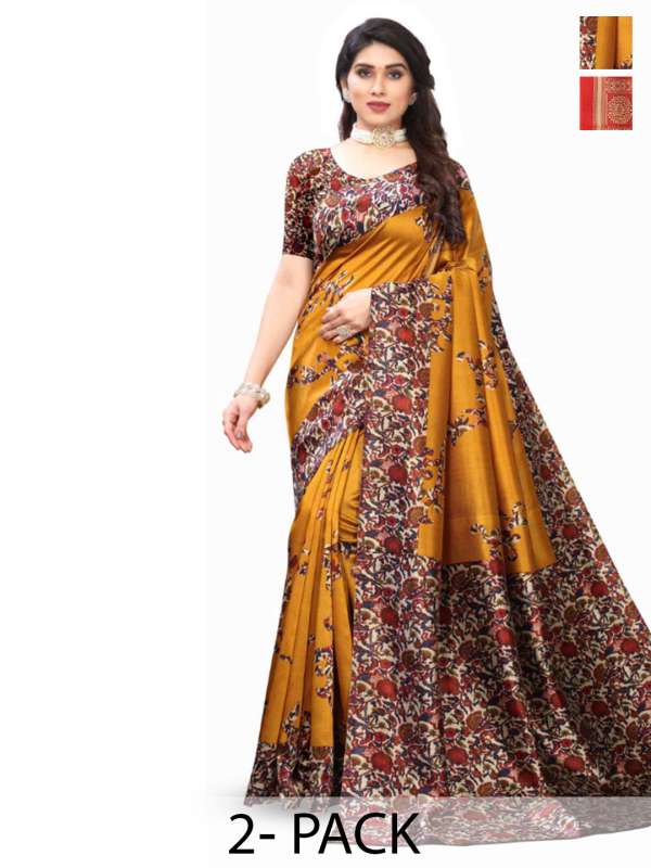 Myntra pattu sarees clearance