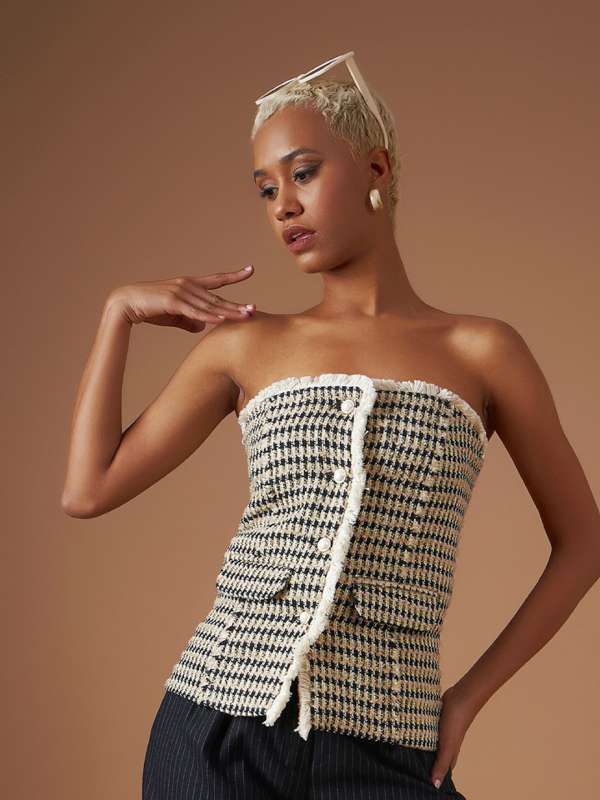 Strapless tops online new arrivals