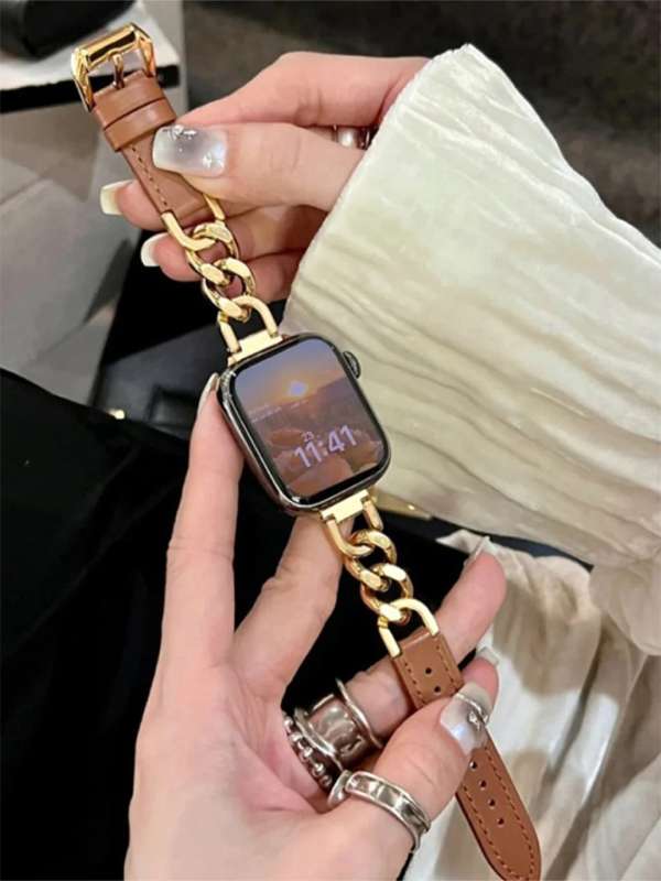 Louis vuitton apple on sale watch band rose gold
