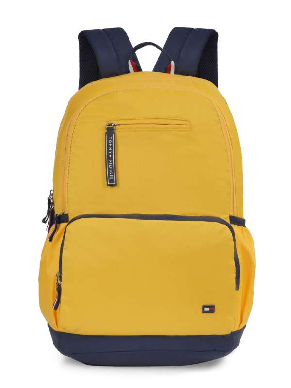 Tommy Hilfiger Comet Yellow Laptop Backpack 01 2334636 Ht Ml Buy