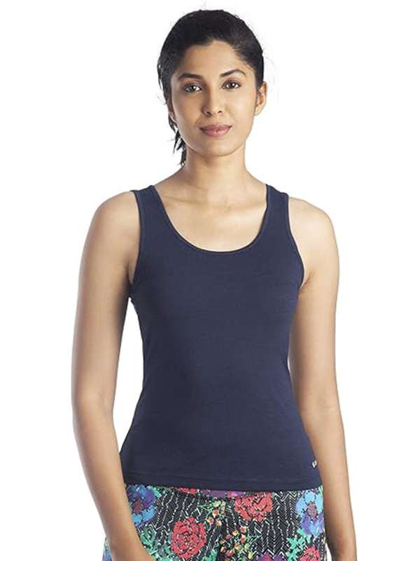 Buy AMANTE Solid Cotton Sleeveless Regular Fit Womens Camisole