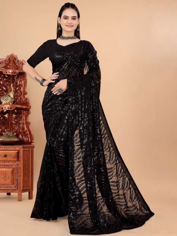 Myntra embroidered sarees new arrivals