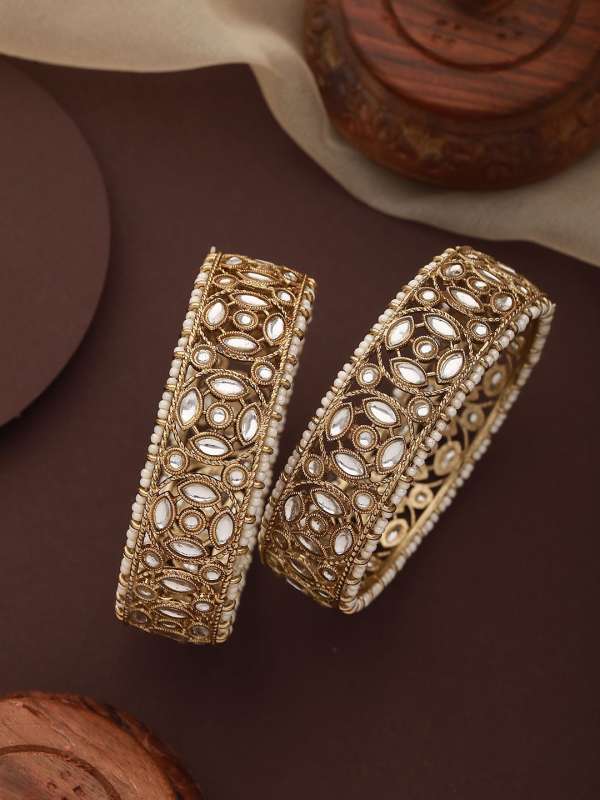 Shop For Gold Bangles Online Gold Bangle Design Myntra