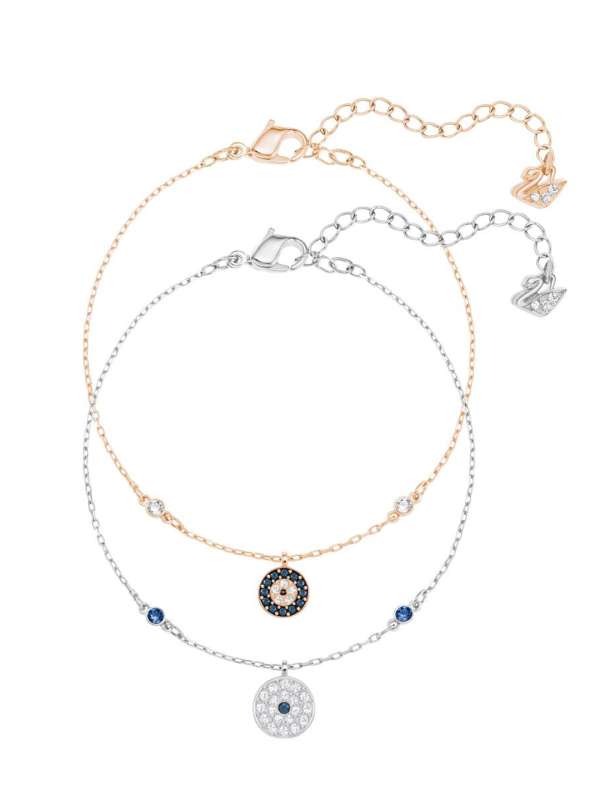 Swarovski evil eye necklace clearance india