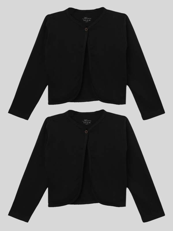 Black Grey Shrug Combo Buy Black Grey Shrug Combo online in India