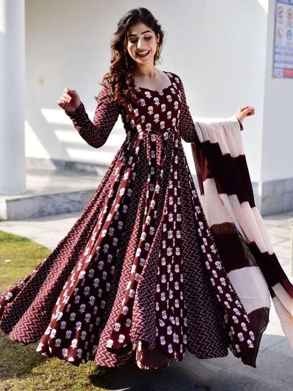 Brown Gown Brown Gowns Online Shopping in India Myntra