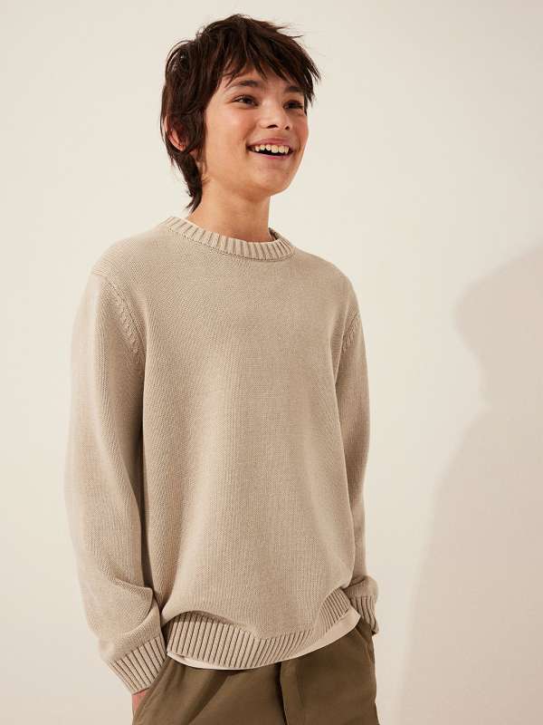 Boys ribbed sweater shop