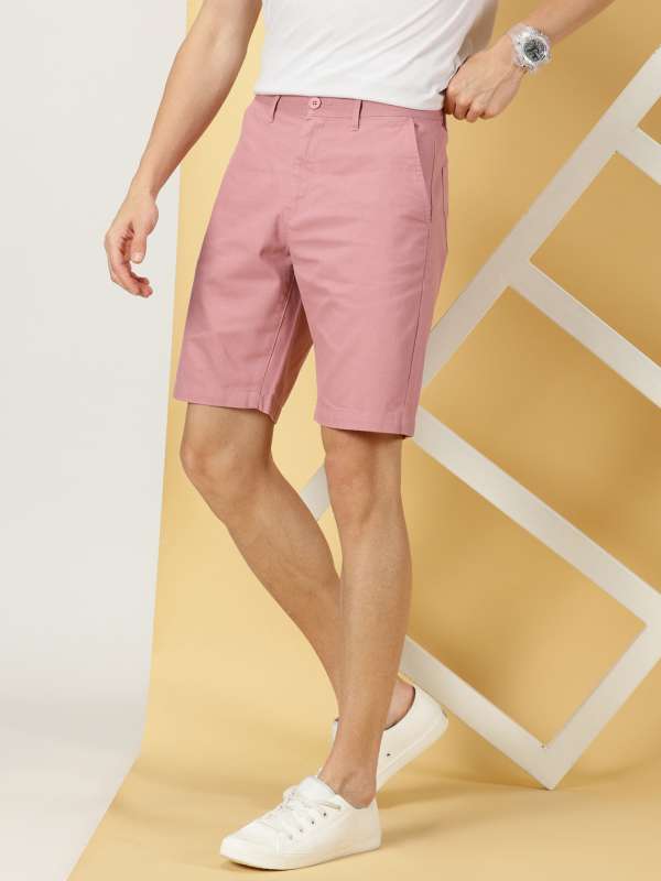 Pink Men Shorts Buy Pink Men Shorts online in India