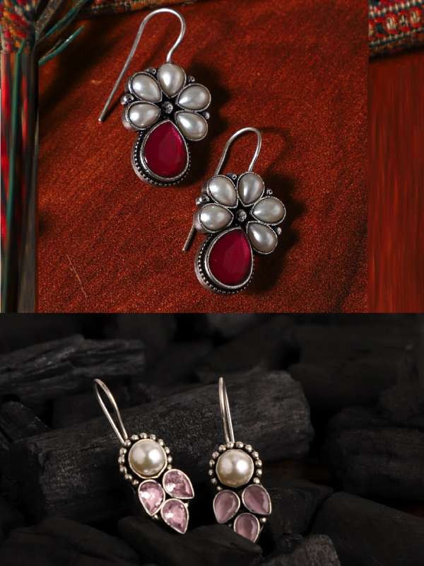 Buy Oxidised Earrings Online at Best Prices in India Myntra