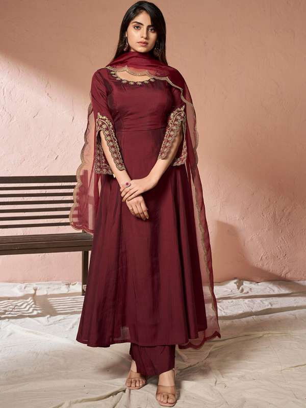 Silk anarkalis outlet