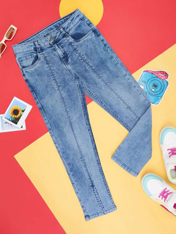 New stylish girls jeans best sale