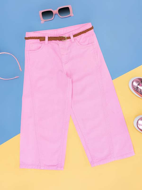 Buy Girls' Pink Denim Online