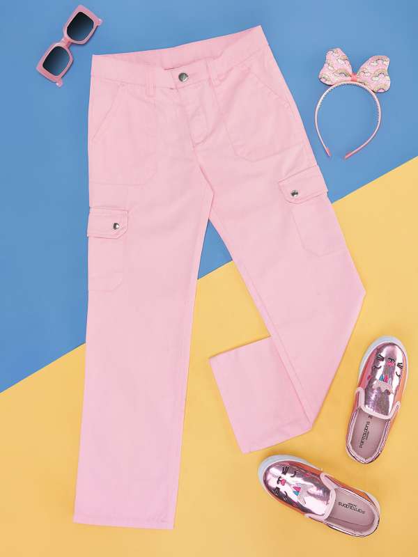 New Dickies Girl's Pink Cotton Casual Pants (Size 16) SALE