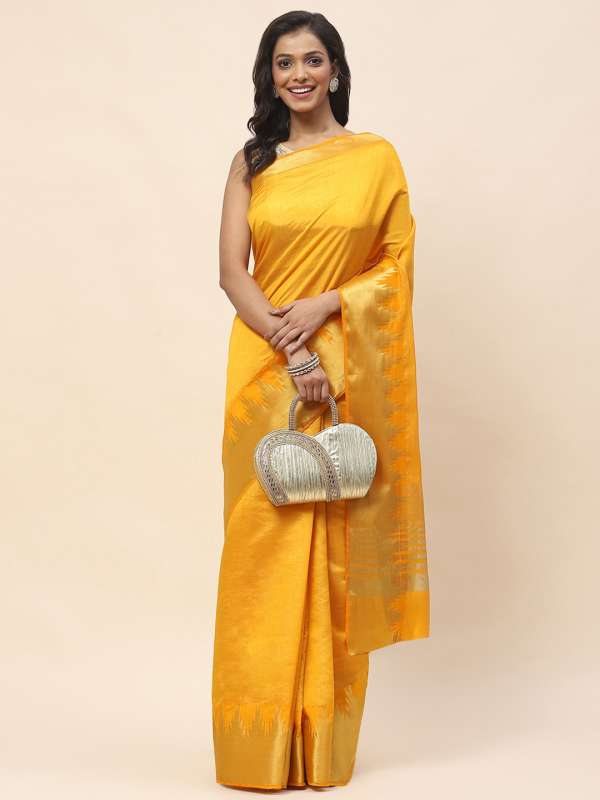 Meena Bazaar Sarees Buy Meena Bazaar Sarees Online in India Myntra