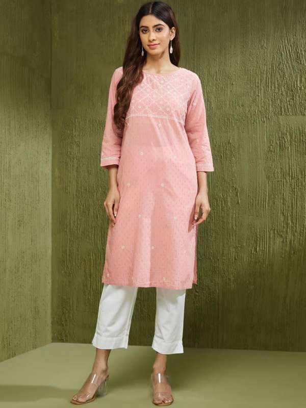 Fabindia chikankari kurta discount