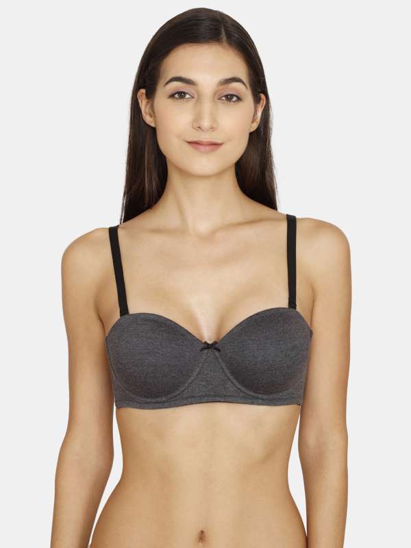 Buy Wacoal Lightly Padded Non Wired Medium Coverage T-Shirt Bra - Grey at  Rs.560 online