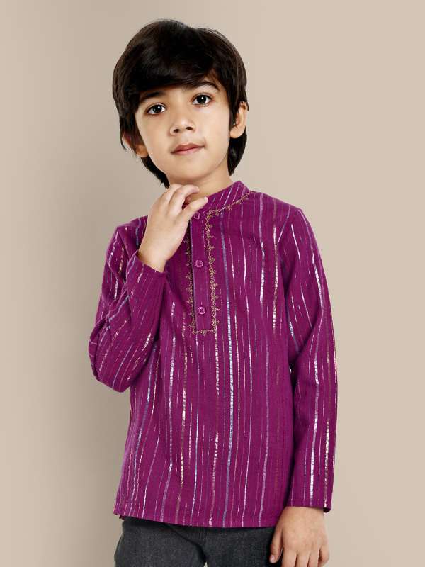 Purple shirts sale for boys