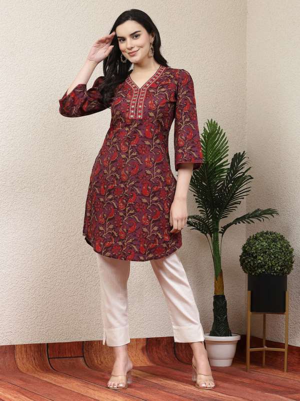 Aks Navy Blue Printed Kurtis 2886758.htm Buy Aks Navy Blue Printed Kurtis 2886758.htm online in India