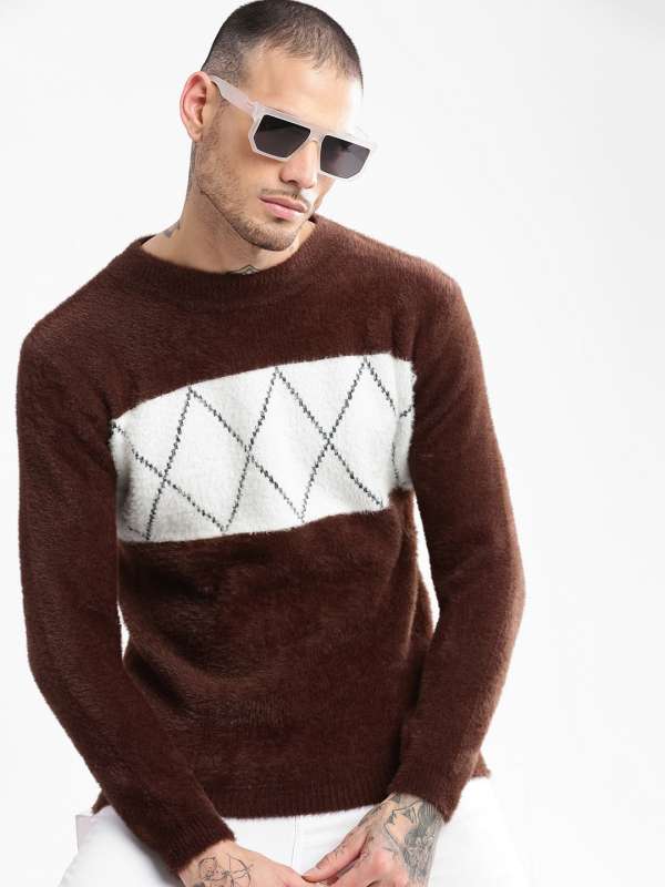 Crew Neck Sweaters - Buy Crew Neck Sweaters online in India