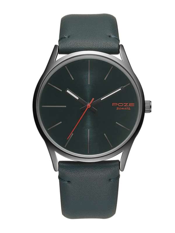 Sonata Leather Watches Buy Sonata Leather Watches online in India