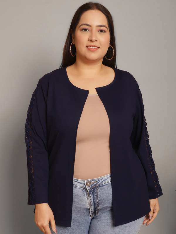 Women Plus Size Shrugs Buy Women Plus Size Shrugs online in India