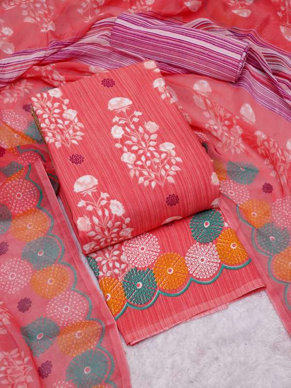 Crepe dress material online clearance