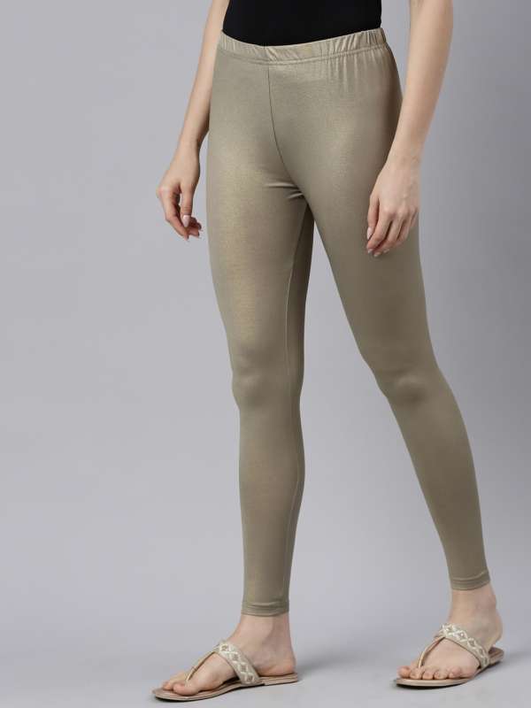 Buy online Pink Cotton Leggings from Capris & Leggings for Women by W for  ₹400 at 50% off
