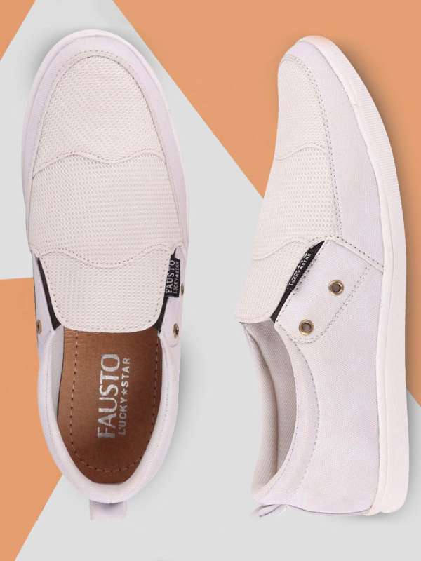 White canvas pt shoes hotsell