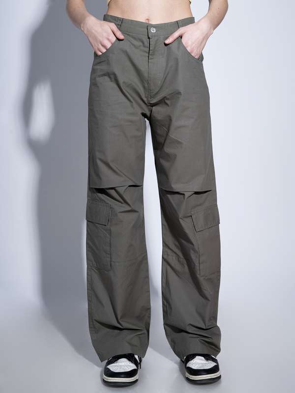 Yskkt Cargo Pants Women High Waist Spring Autumn Pocket Slim Sweatpants  Fashion Streetwear Long Overalls Pant Elastics Trousers 210928 From Luo05,  $42.07