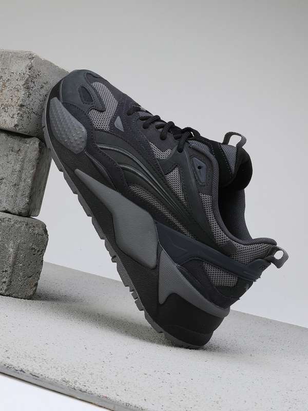 Puma grey and green sneakers store