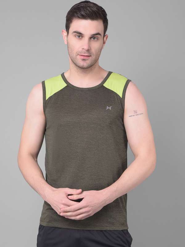 Buy Force NXT Pack Of 3 Sleeveless Pure Cotton Innerwear Vests MNFR 232 R3  BLK PO3 - Innerwear Vests for Men 25724136