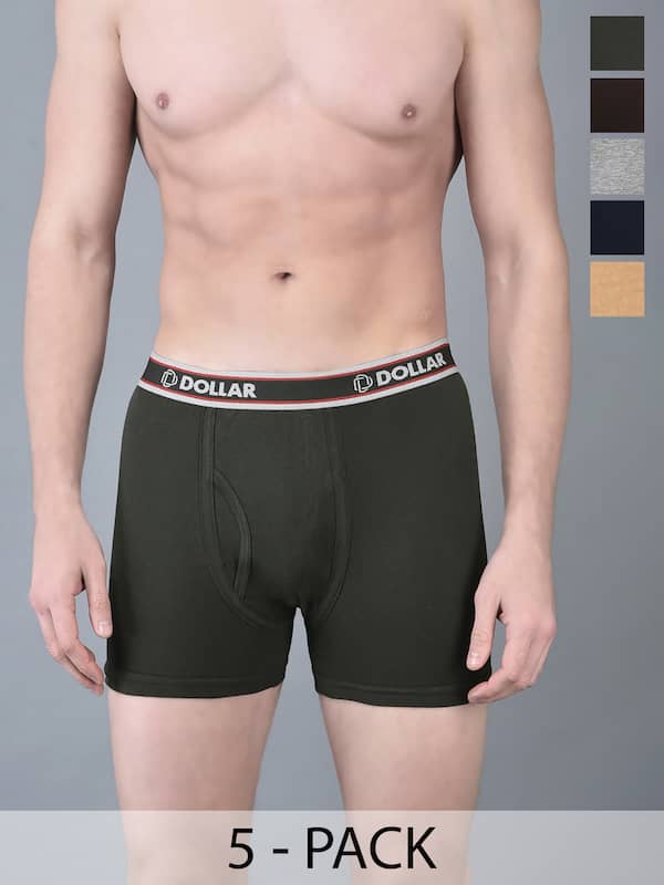 Buy Dollar Bigboss Multicolor Men's Underwear Trunk Set of 3 pc